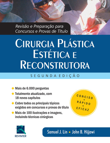 Cirurgia Plástica Estética e Reconstrutora, de Lin, Samuel J.. Editora Thieme Revinter Publicações Ltda, capa mole em português, 2015