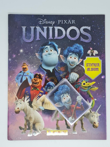 Album Unidos Disney Pixar Panini Completo A Pegar Envio