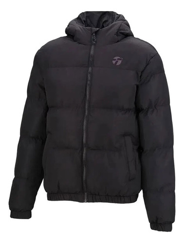 Campera Topper Br Puffer Ii Mujer Moda Negro