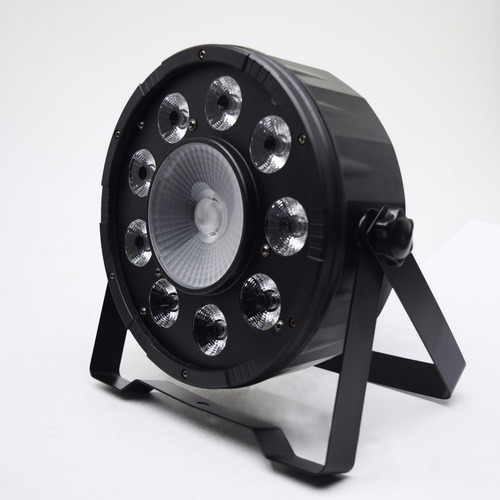 Luz Tacho Par Led Proton Rgb Audio Dmx Salon Dj 9 + 1 Leds