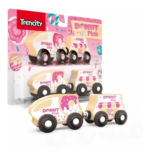 Imagen 3 de 3 de Trencity Vehículo Donut Pink - Tienda Oficial -
