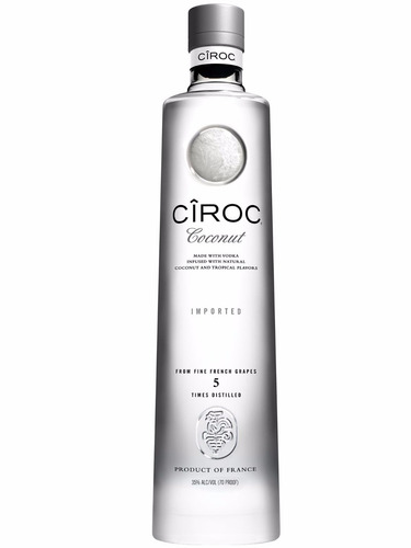 Vodka Ciroc Coconut 750ml Importado De Francia