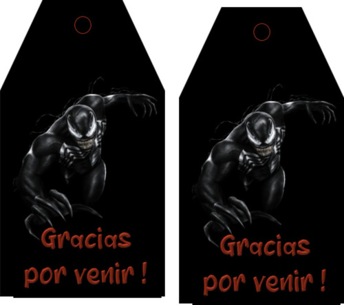 Kit Imprimible Express Personalizado - Venom