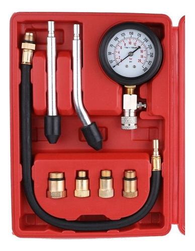 Genérica Gauge Tester Automotive Test Kit 0-300psi With Case