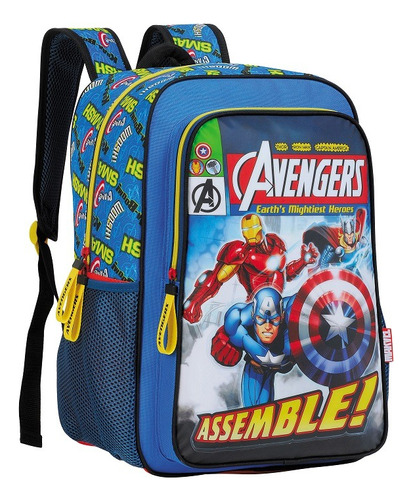 Bolso Morral Grande Avengers Assamble - Marvel Original