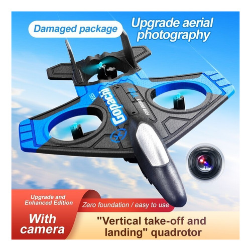 Drone Rc Stunt 2 Canales 2.4 G Rc Fighter Jet 360° Stunt Fli