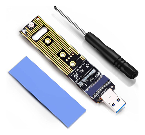 Zexmte M.2 Nvme Usb 3.1 Adaptador M-key M.2 Convertidor De D