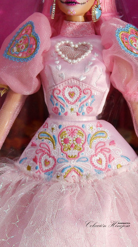 Mattel Barbie Pink Magnolia Día De Muertos 2023 Premium