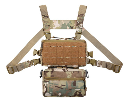 Harnes Tactico Militar Chest Rig Pechera Portacargadores