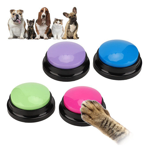 Botones Para Perros Sanpyl, Juego De 4 Botones Para Hablar D