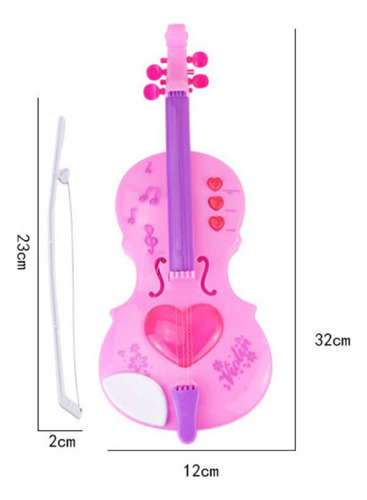 . Juguete De Violín Eléctrico For Niños, Educativo Temprano