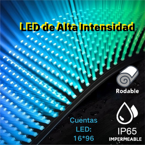 Ojos Led Para Camión Letrero Led Programable (2pzas 12x59cm)