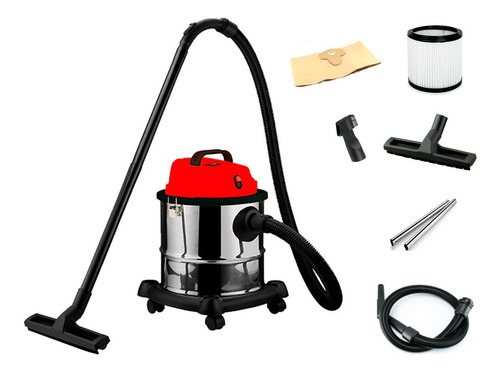 Imagen 1 de 9 de Aspiradora Kommberg 20 Lt Filtro Hepa T/industrial