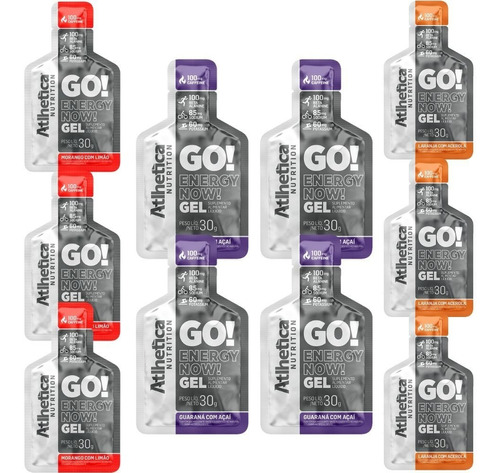 Go Energy Now Gel Carb Com Beta Alanina E Cafeina