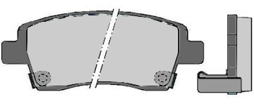 Pastillas De Freno Lpr Toyota Etios 2012/.... Sistema Akenob