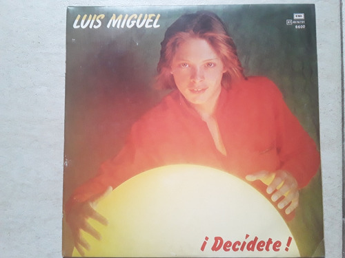 Luis Miguel - Decídete Lupe - Lp Vinilo / Kktus