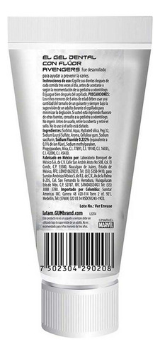 Gel Dental Avengers 75ml