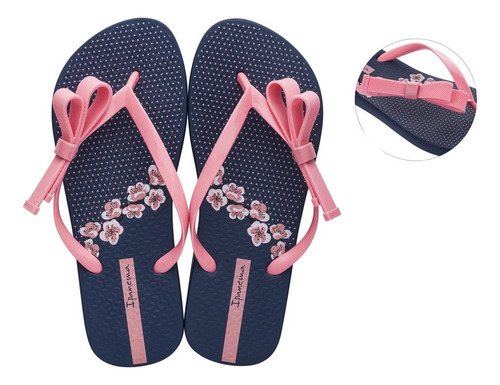 Sandalias Ipanema Dama 2ip0a8 Azul Rosa