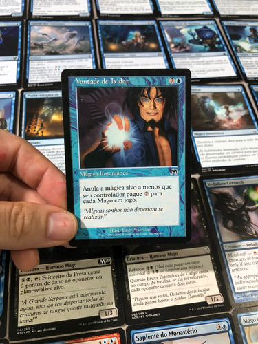 Deck Magos Dimir Controle Destruição Magic The Gathering L75 L75 Inglês E Português (Usado)