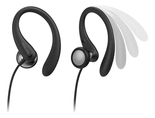 Auriculares Deportivos Philips Micrófono Taa1105bk/00 Ipx2