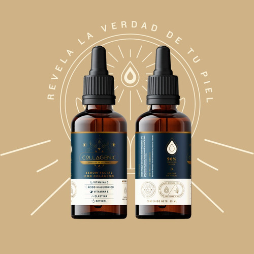 Imagen 8 de 9 de Serum Suero Vitamina C Colageno Acido Hialuronico Collagenic