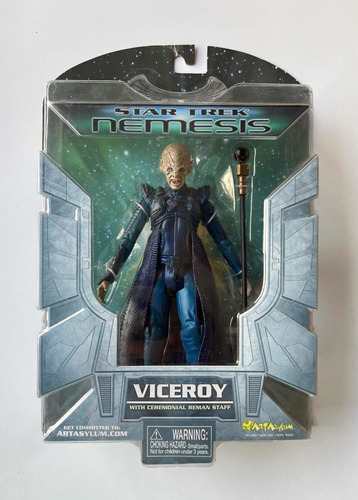 Star Trek Viceroy Figura Nemesis Artasylum 2002