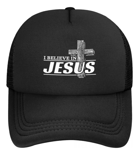 Gorra De Béisbol Con La Leyenda «creo En Jesucristo»