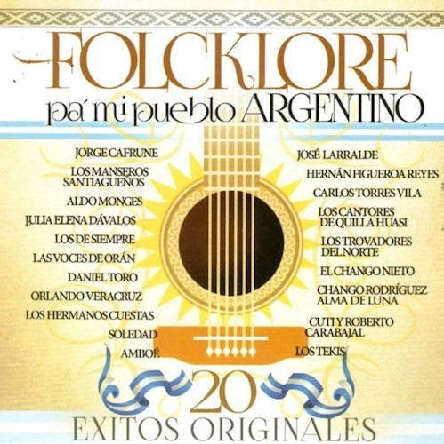20 Exitos Originales Folklore Pa Mi Pueblo Argentino - Vari