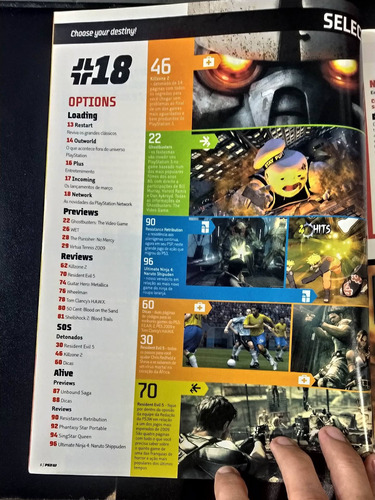 Revista Game Ps3w 18 Resident Evil 5 Killzone 2 Detonados (Usado)