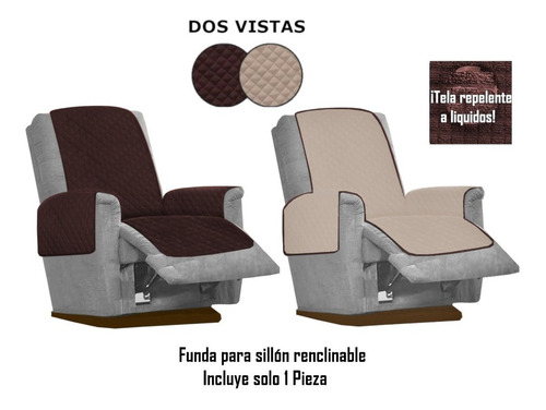 Funda Para Sillón Reclinable Reposet 100% Nuevo