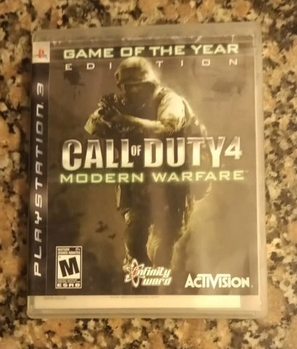 Ps3 - Call Of Duty 4 Modern Warfare - Físico - Usado