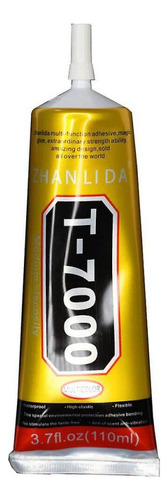 Pegamento Adhesivo Para Celulares T-7000 Negro 110ml/ Ztel 