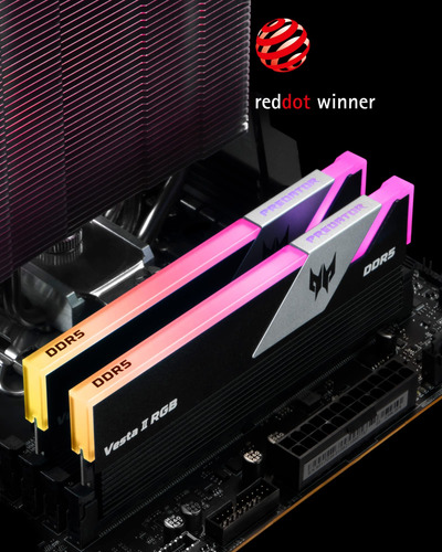 Memoria Ram Ddr5 32gb (16x2) 7200mhz Predator Vesta2 Rgb C30