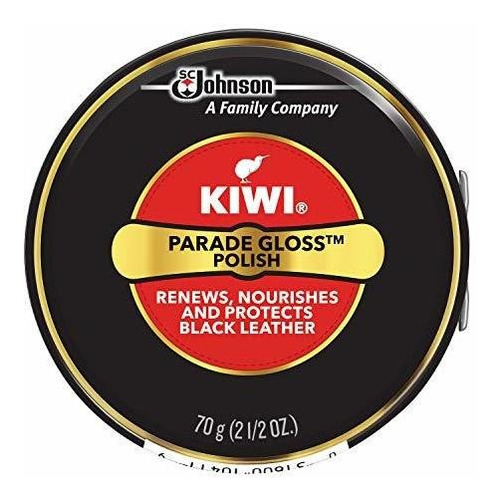 Cuidado De Zapatos - Kiwi Black Parade Gloss Shoe Polish And