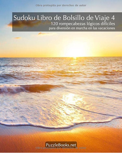 Sudoku Libro De Bolsillo De Viaje 4 - 120 Rompecabezas Logic