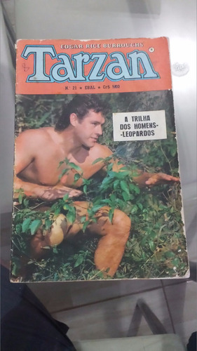 Tarzan Nº 21 - Formatinho - Editora Ebal - 1978