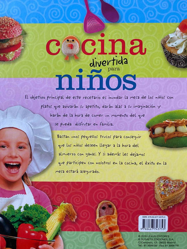 Imagen 2 de 6 de Cocina Divertida Para Niños (tapa Dura) / Lexus