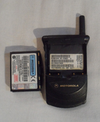Motorola Startac St7797 Eliminador Bateria Todo Original (Usado)