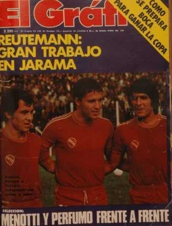 El Grafico 3005 Independiente Bochini Bertoni Galvan