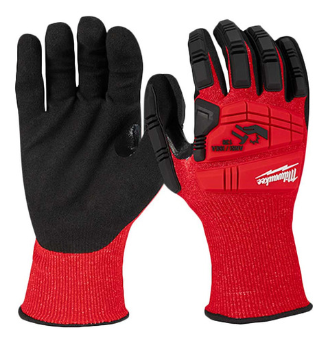 Guantes De Nitrilo Contra Impactos Milwaukee 48-22-8971 M