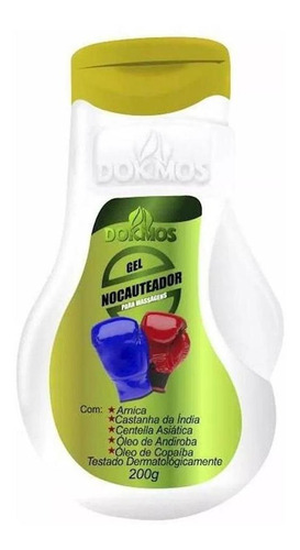 Imagem 1 de 1 de Gel Nocauteador Dókmos 200g Original - Massageador