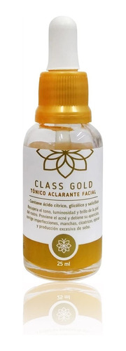 Class Gold Cosmetics Tonico Aclarante Facial. Manchas E Impe