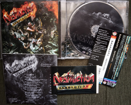 Destruction * Devolution + 1 Bonus Trx * Cd Like New Japonés