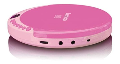 Imagen 3 de 7 de Discmans Portátil Con Altavoces/radio Fm, Color Rosa