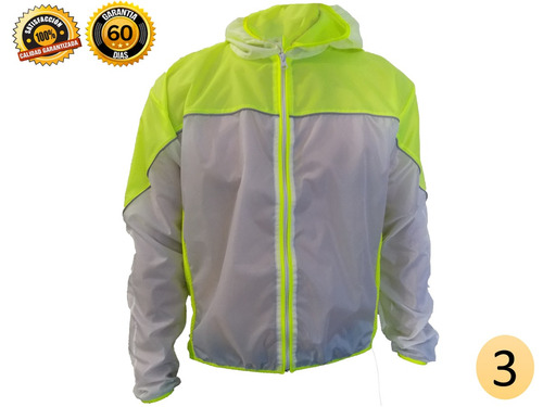 Chaqueta Cortaviento Ciclismo Mountainbike Deportes Reflecti