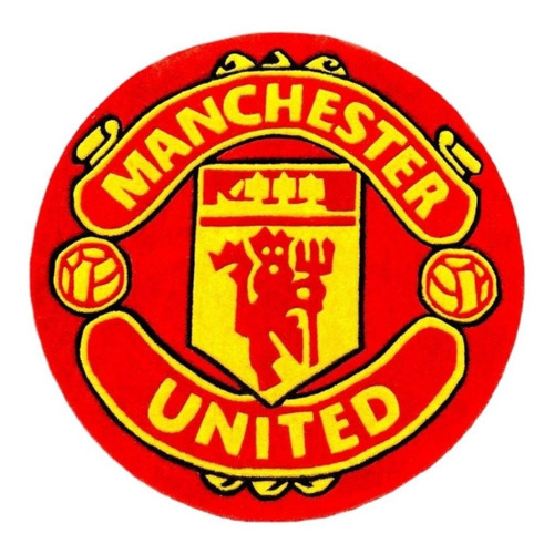 Alfombra Manchester United Personalizada Tufting- Barbarugs