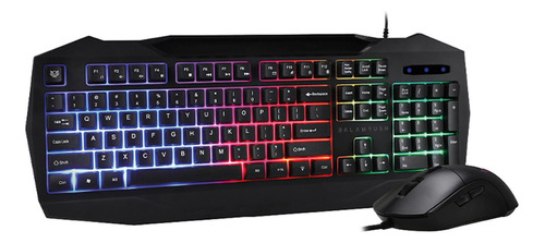 Kit Teclado Y Mouse Gamer Balam Rush Squad Master Ktm333