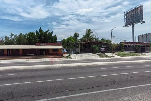 Terreno Con Techumbre Y Arboles Frutales En Venta Sobre La Carretera Al Sur La Paz Bcs