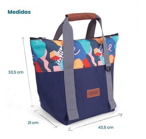 Bolso Térmico 10 Lts Diseño Aquiles Chilly