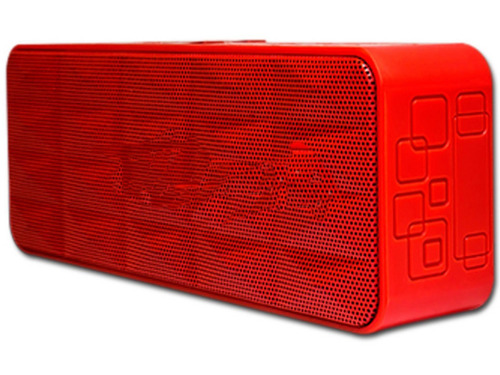 Imagen 2 de 2 de Vorago Bocina Bluetooth Portatil Manos Libres Bsp-100 Roja